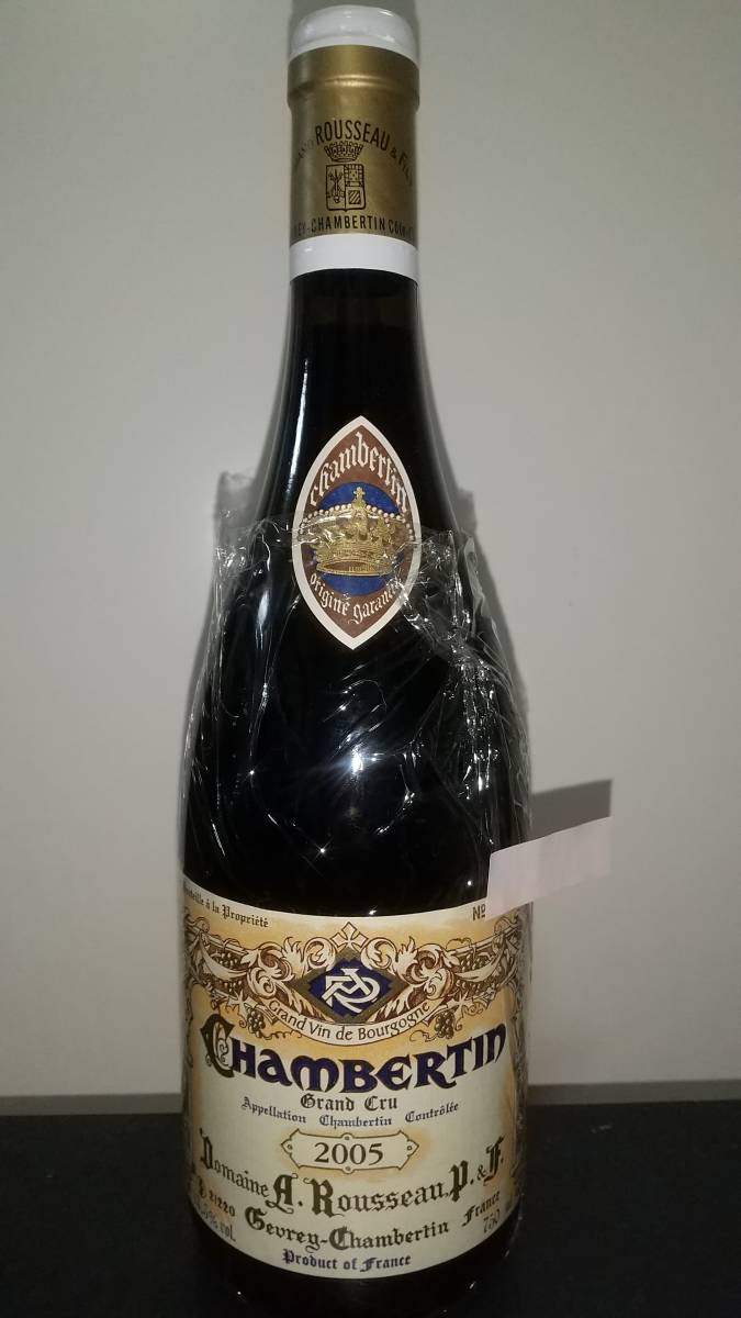 アルマン ルソー シャンベルタン グラン クリュ 2005 グレート