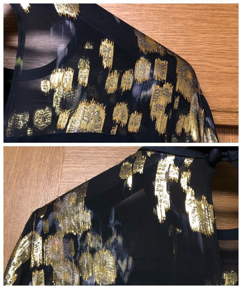 Mame Kurogouchi 2019SS マメ クロゴウチ 19SS Silk Lame Printed 