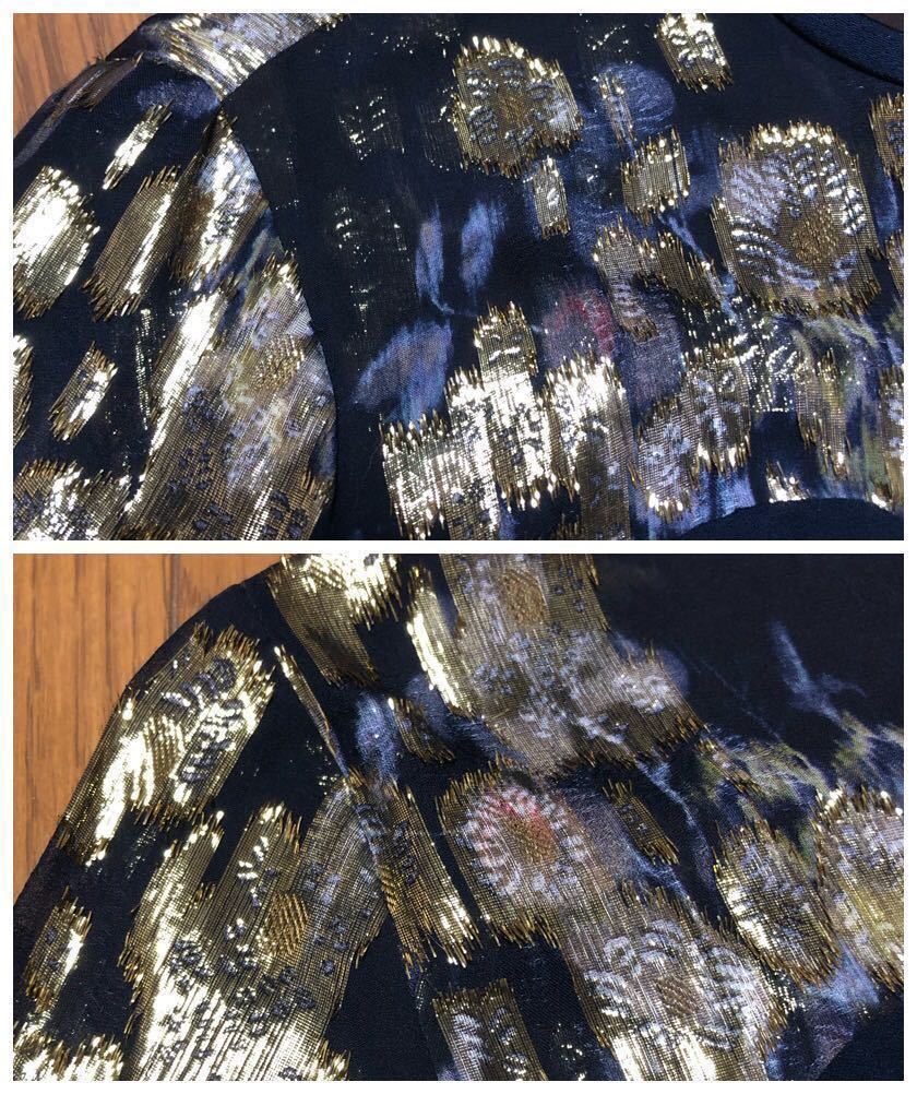Mame Kurogouchi 2019SS マメ クロゴウチ 19SS Silk Lame Printed 