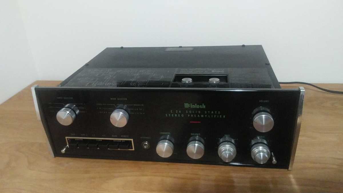 McIntosh C26　STEREO PREAMPLIFIER 