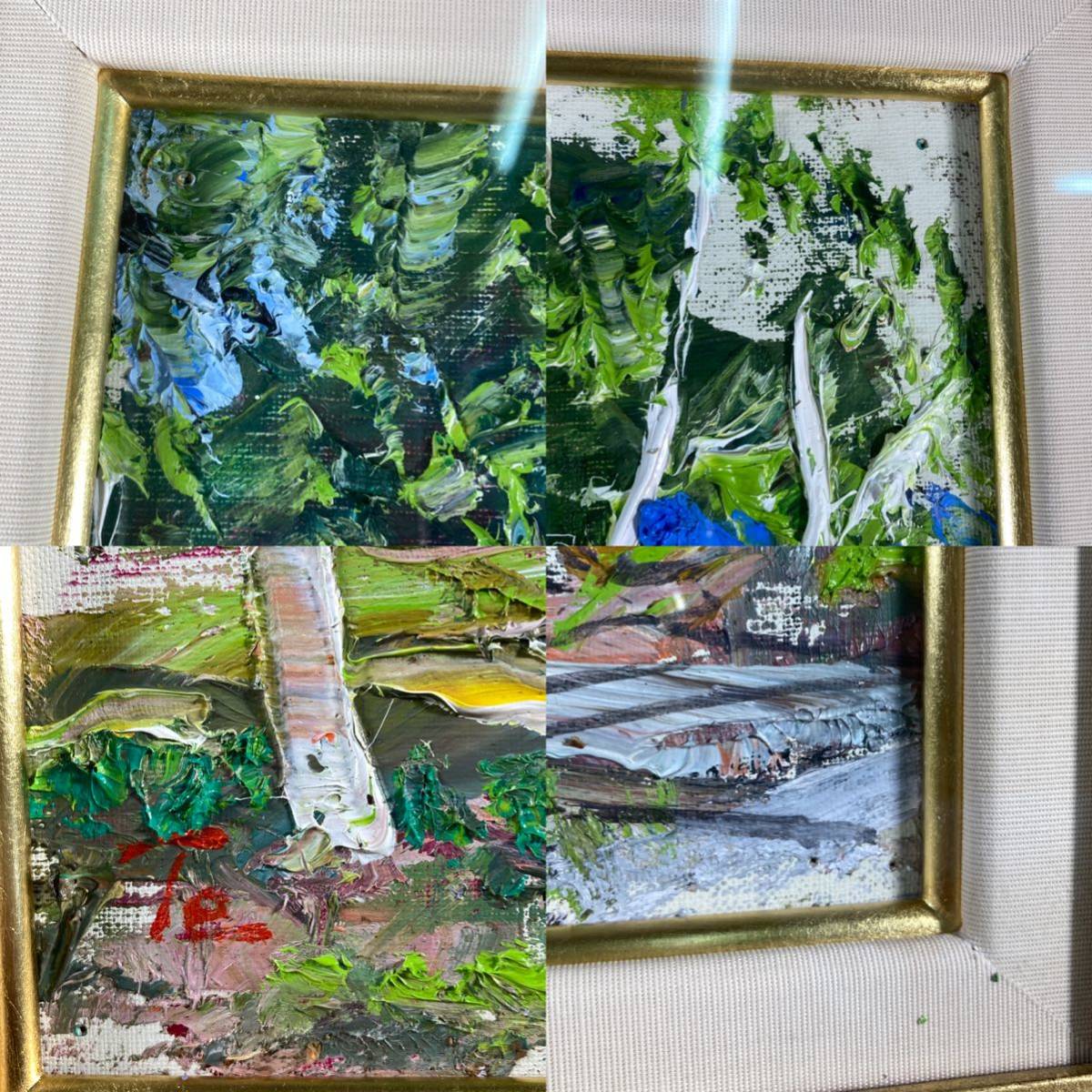 土】佐藤哲 肉筆 油彩◇F6号◇ 風景画◇ルオーの礼拝堂◇風景◇ 真作 