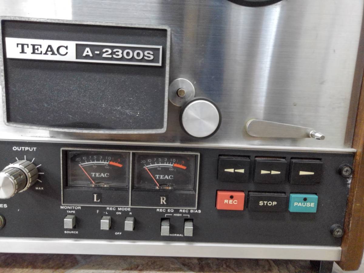 TEAC H19369(052)-826⁄HH4000 ティアック A-2300S オープンリール RGB