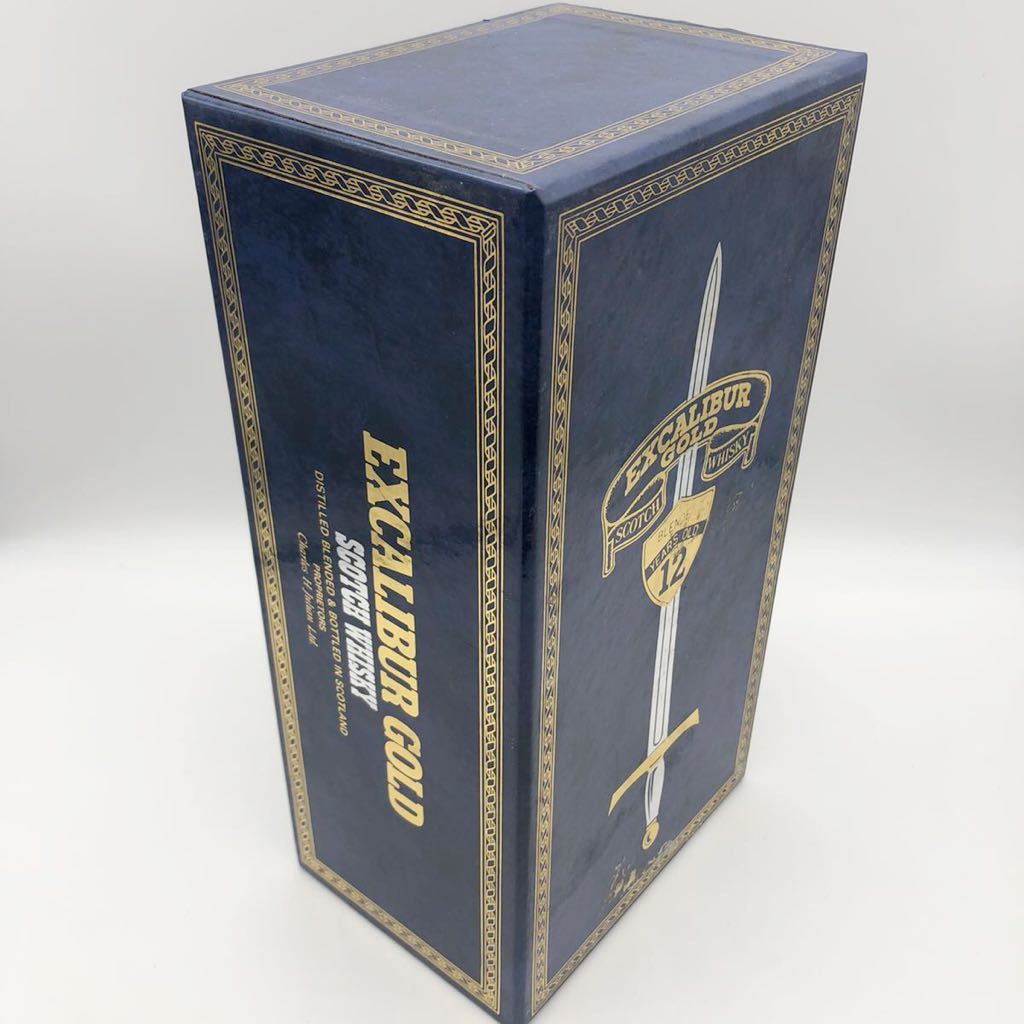 未開栓】 EXCALIBUR GOLD エクスカリバー ゴールド 12年 スコッチ