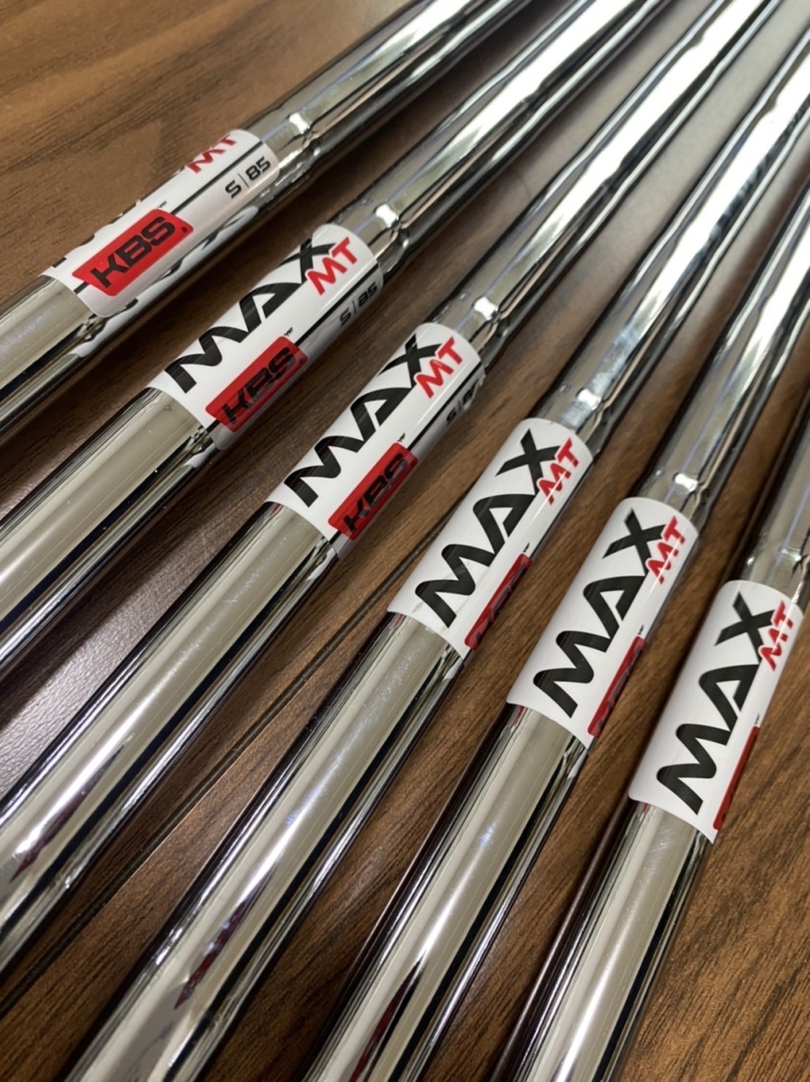 KBS MAX MT S 85 アイアン用シャフト 5本セット アイアン用シャフト 5番～Pw 6本セット KBS MAX MT 85 (S