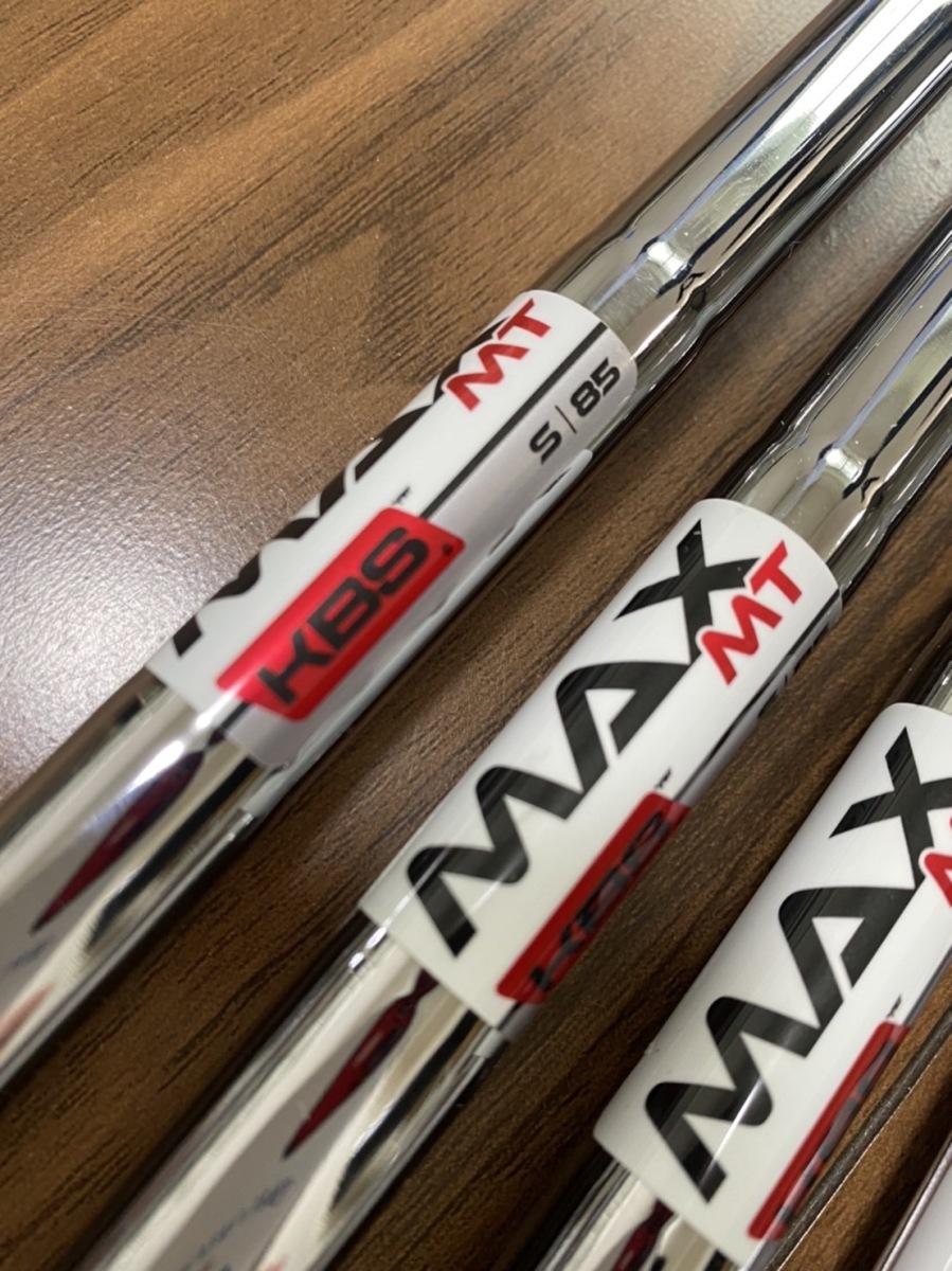 アイアン用シャフト 5番～Pw 6本セット KBS MAX MT 85 (S