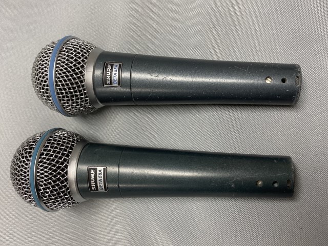 ジャンク☆SHURE BETA58A 2本(ダイナミックマイク)｜売買された