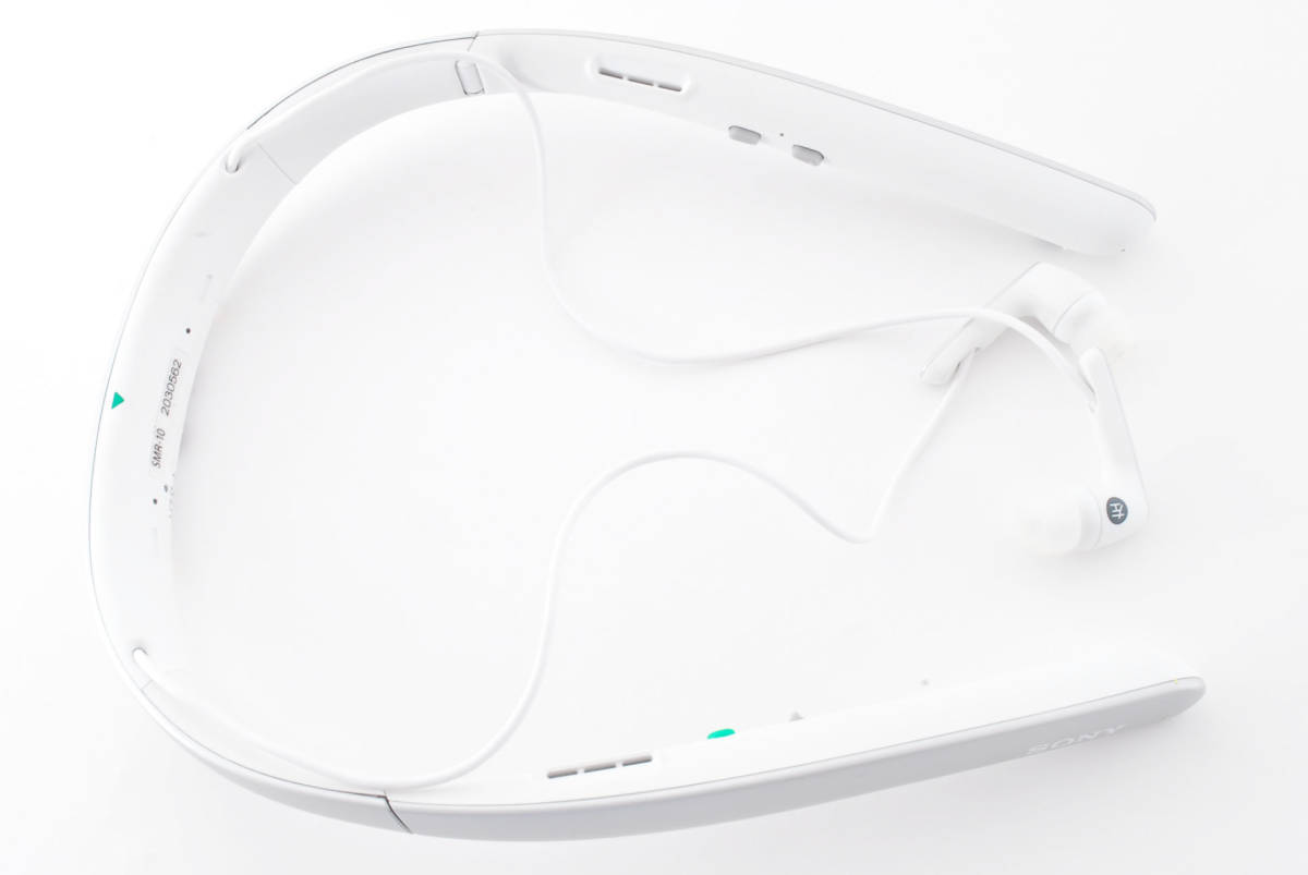 ソニー(SONY) 首かけ集音器/テレビ用スピーカー SMR-10 ホワイト ○美品○ソニー SONY 首かけ集音器/テレビ用スピーカー SMR-10