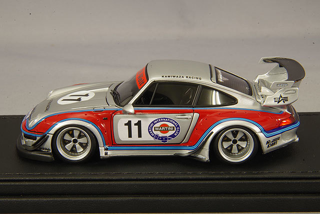 イグニッションモデル 1/43 RWB 993 Rough Rhythm (ラフリズム) Silver 