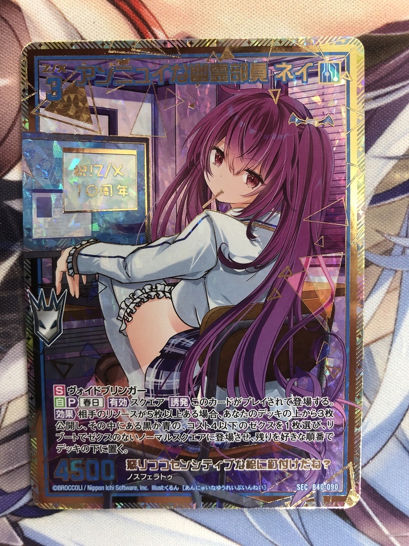 Z/X B40 アンニュイな幽霊部員 SEC シークレット ゼクス Z⁄X