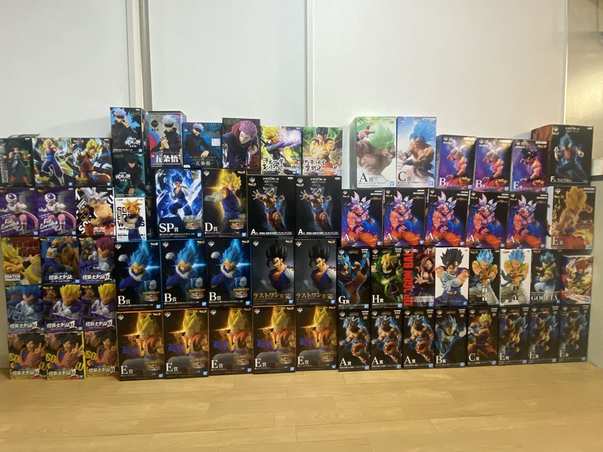 ドラゴンボール等大量65体 一番くじ プライズ未開封フィギュア ドラゴンボール等大量65体 一番くじ プライズ未開封フィギュア