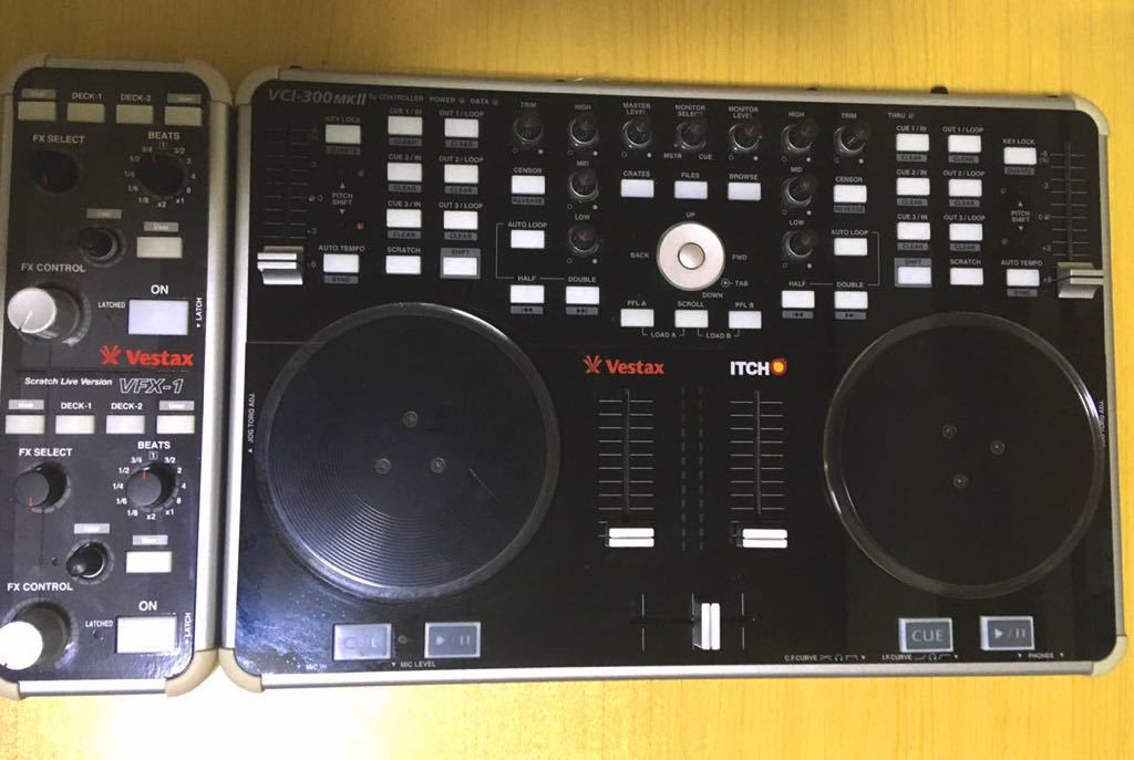 vestax vci-300mk2 + vfx-1