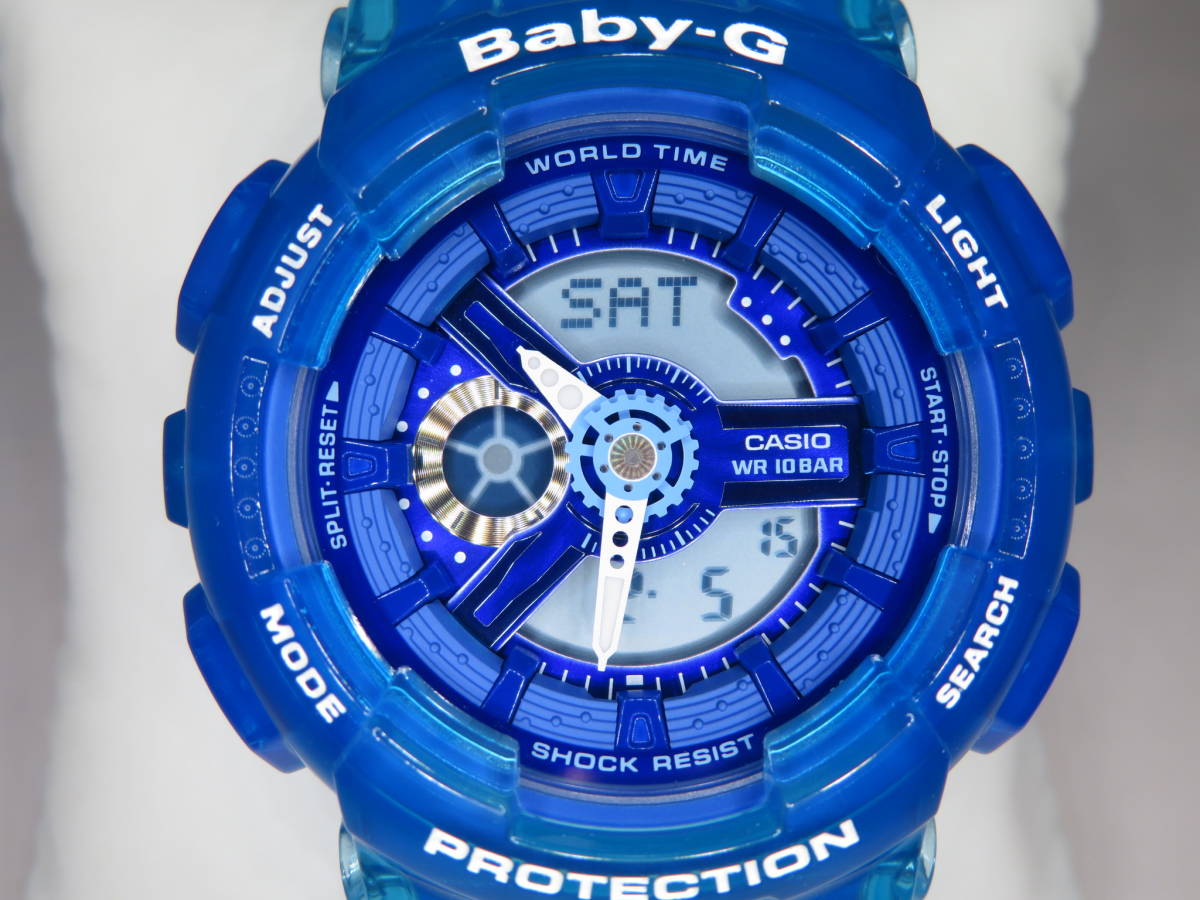 BA-110PD-2AJF CASIO BABY-G BABY-GBA-110シリーズ &frasl; （ブルー） | BA-110FH-2AJF レディース BABY-GBA-110-7A2JF：ミワヤ本店オンラインショップ Holographic Fantasy Watch カシオ Baby-G webショップ