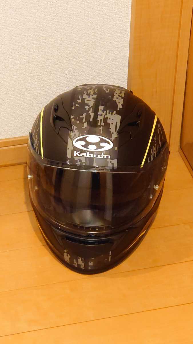 OGKカブト カムイ3 ナック フラットカモイエロー KABUTO フルフェイス 