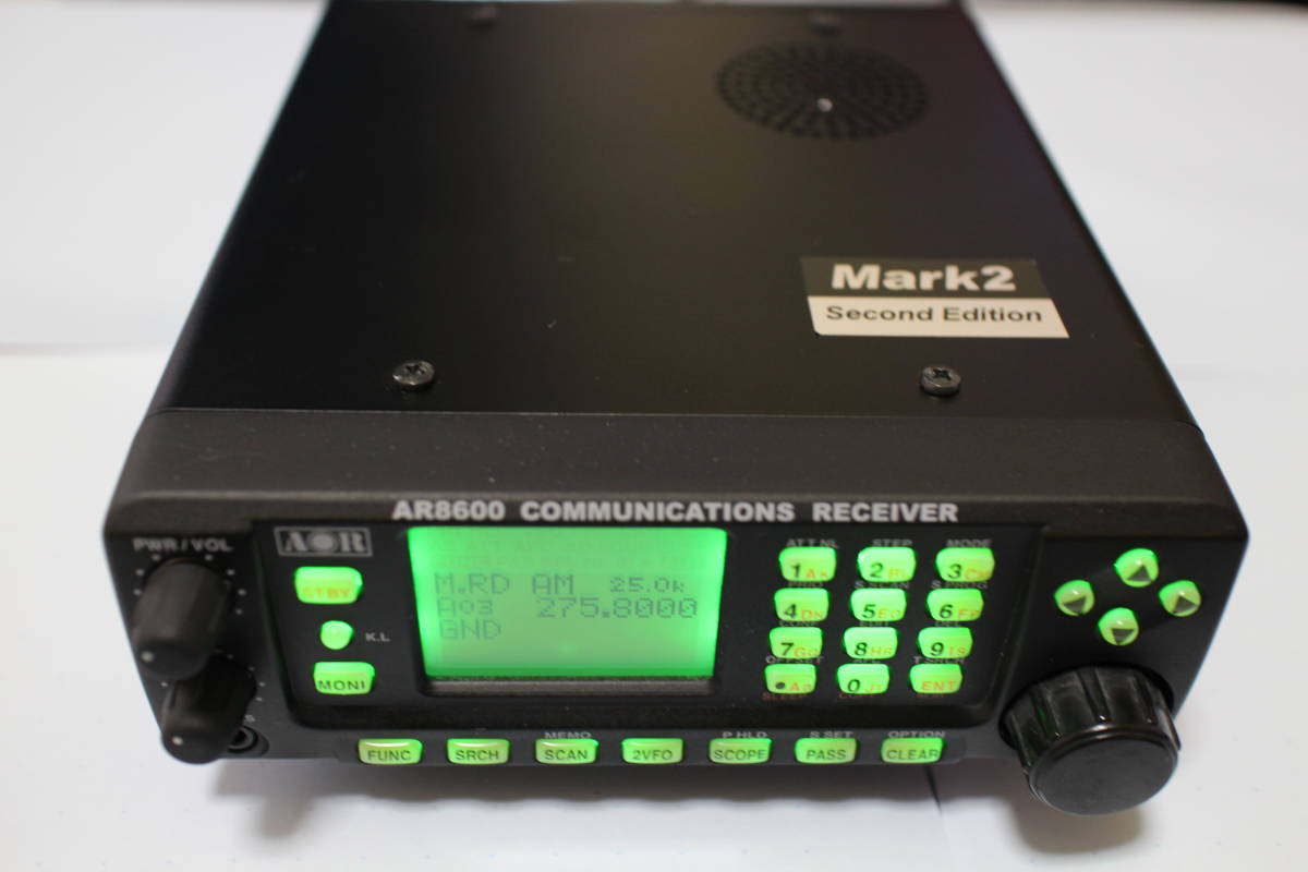 AOR AR8600MK2 広帯域受信機 デスクトップレシーバー AR8600MARK2