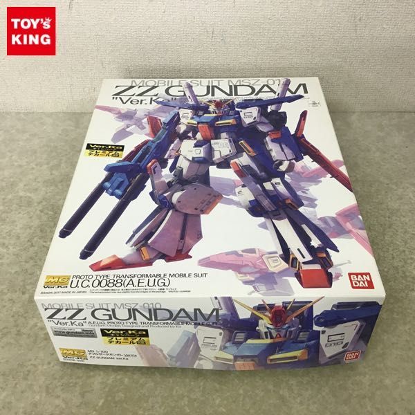  1円 MG 1/100 機動戦士ガンダムZZ ダブルゼータガンダム Ver.Ka プレミアムデカール付属(その他)｜売買されたオークション情報、yahooの商品情報をアーカイブ公開 - オークファン その他