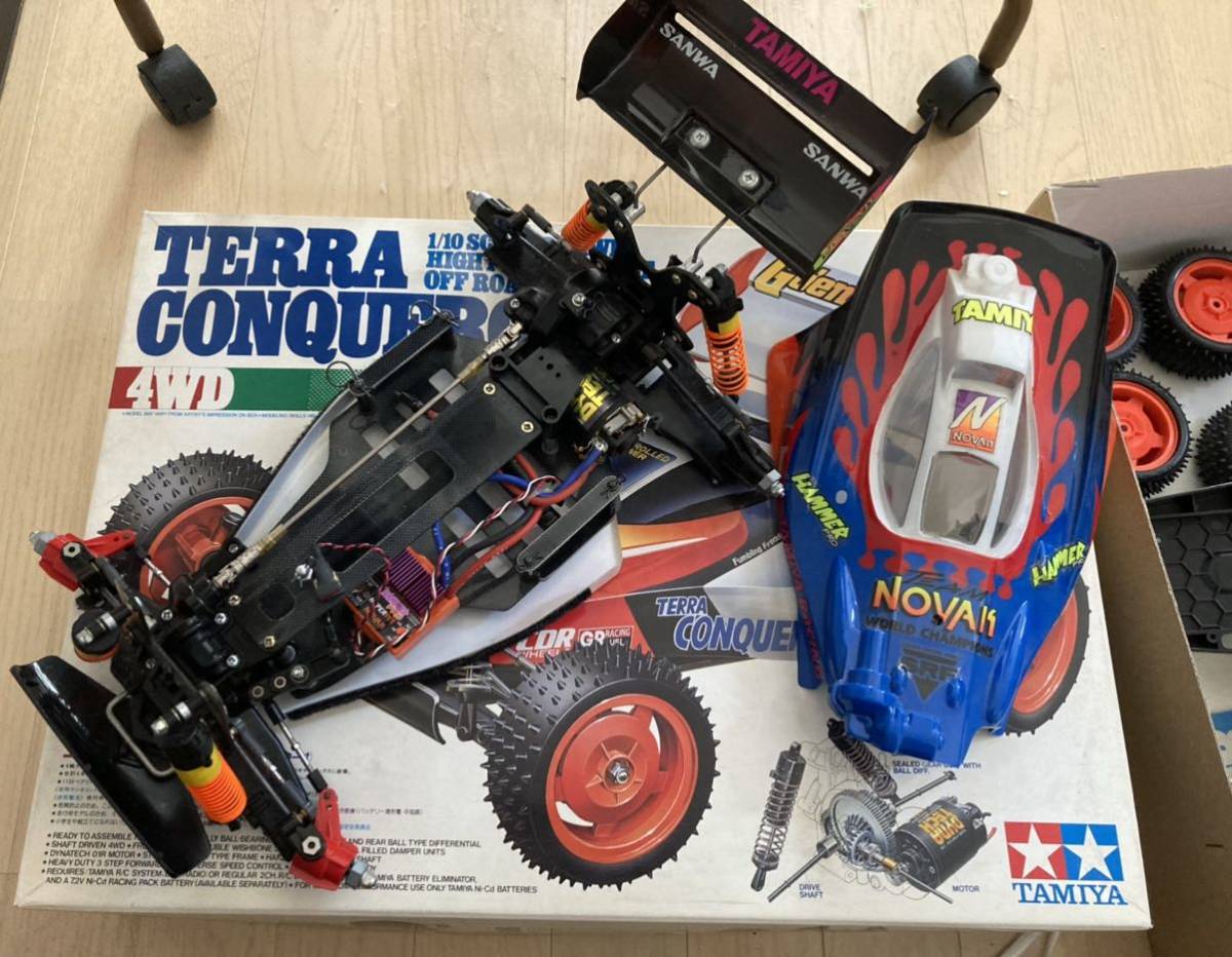 タミヤ ラジコン コンカラー トップフォース 車体セット(パーツ)｜売買 