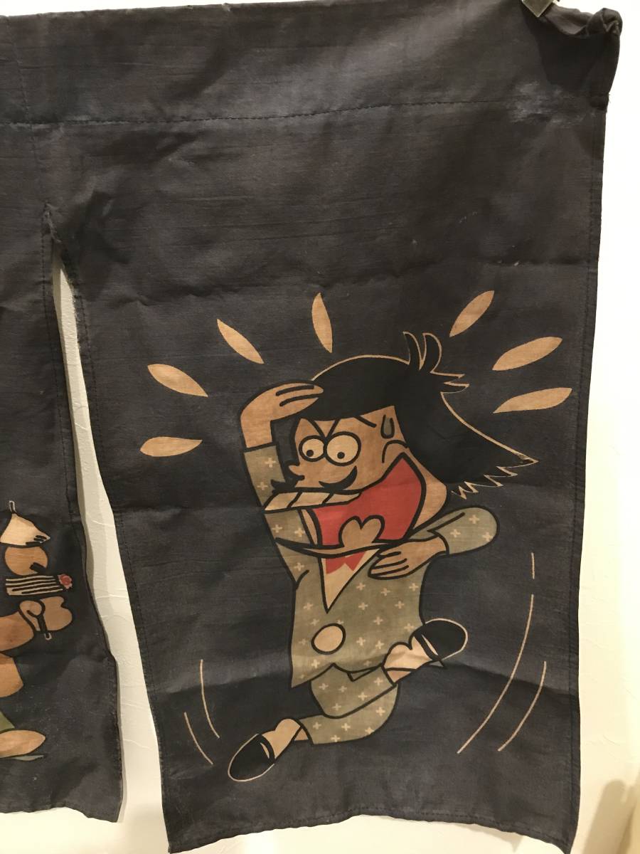 ☆ちび太のおでん のれん☆おでん 暖簾 おそ松くん 赤塚不二夫 昭和 