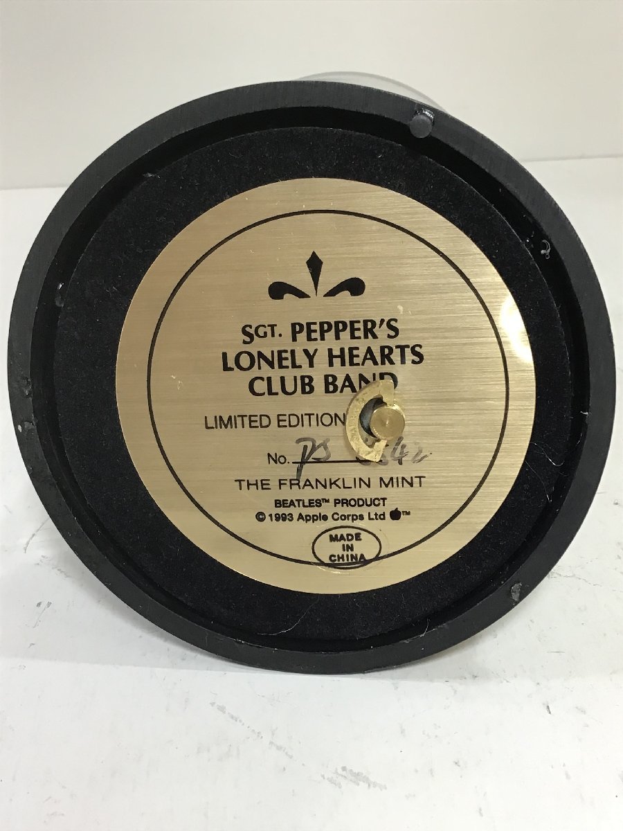 鑑定書付】ビートルズ THE FRANKLIN MINT オルゴール フィギュア 人形