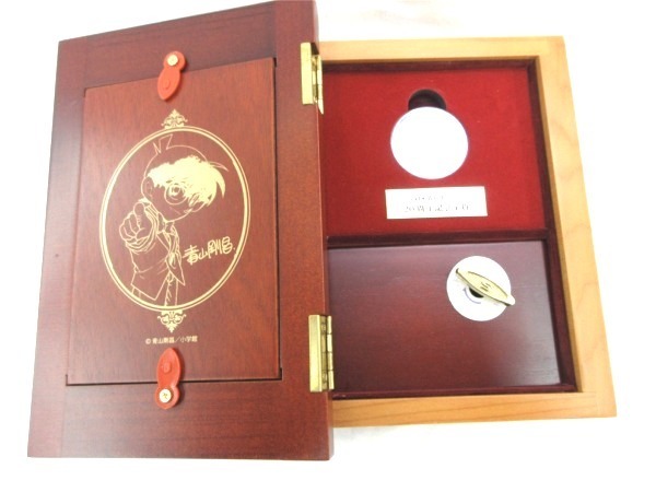 ◇◇名探偵コナン 20周年 記念公式カラー金貨 オルゴールケース付 特別  