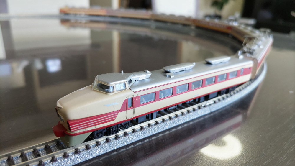 KATO Nゲージ クハ181系特急電車7両セット…ケース付き 走行、灯火確認