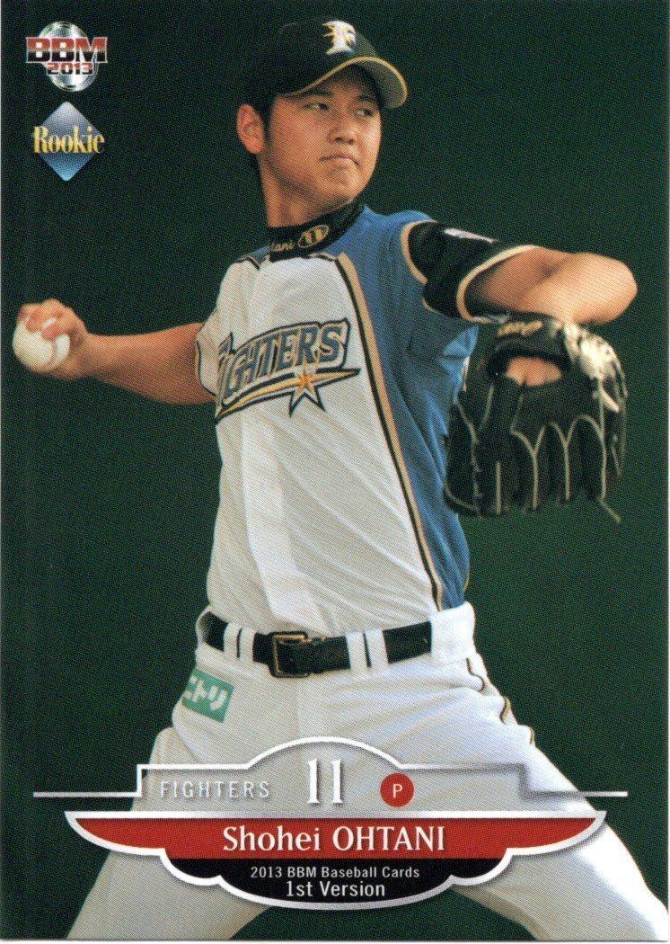 BBM2013 1st 大谷翔平 北海道日本ハムファイターズ #183 ルーキー 