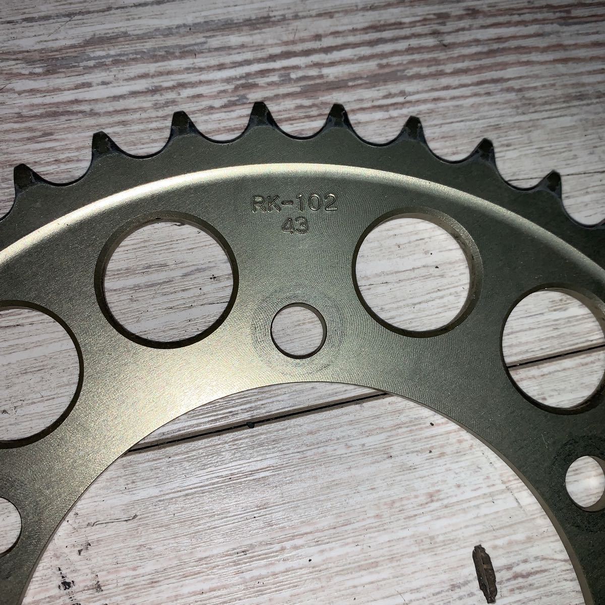 中古○スプロケット○サンスターRK-102 44T○520コンバート GSX-R600