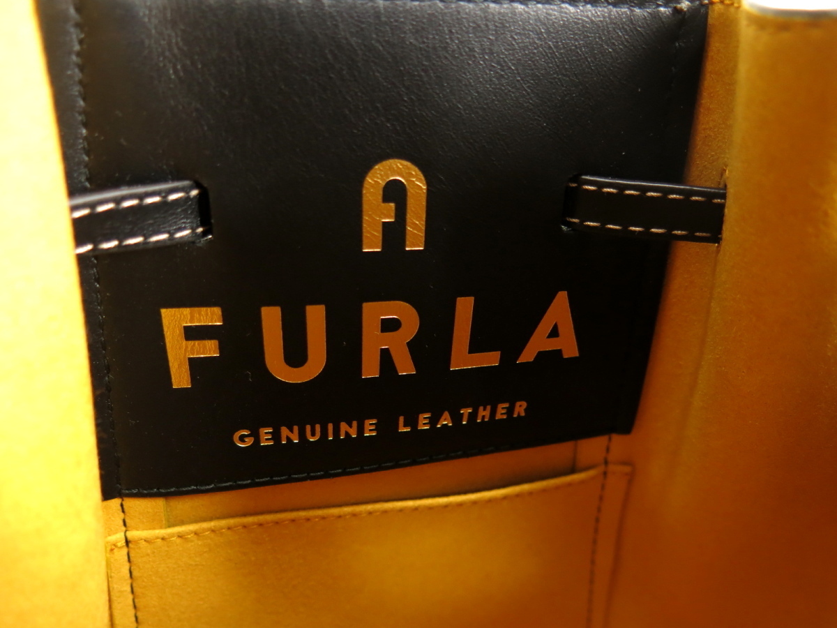 ○未使用○FURLA フルラ○ミアステラ○カーフ レザー 本革○ステッチ 
