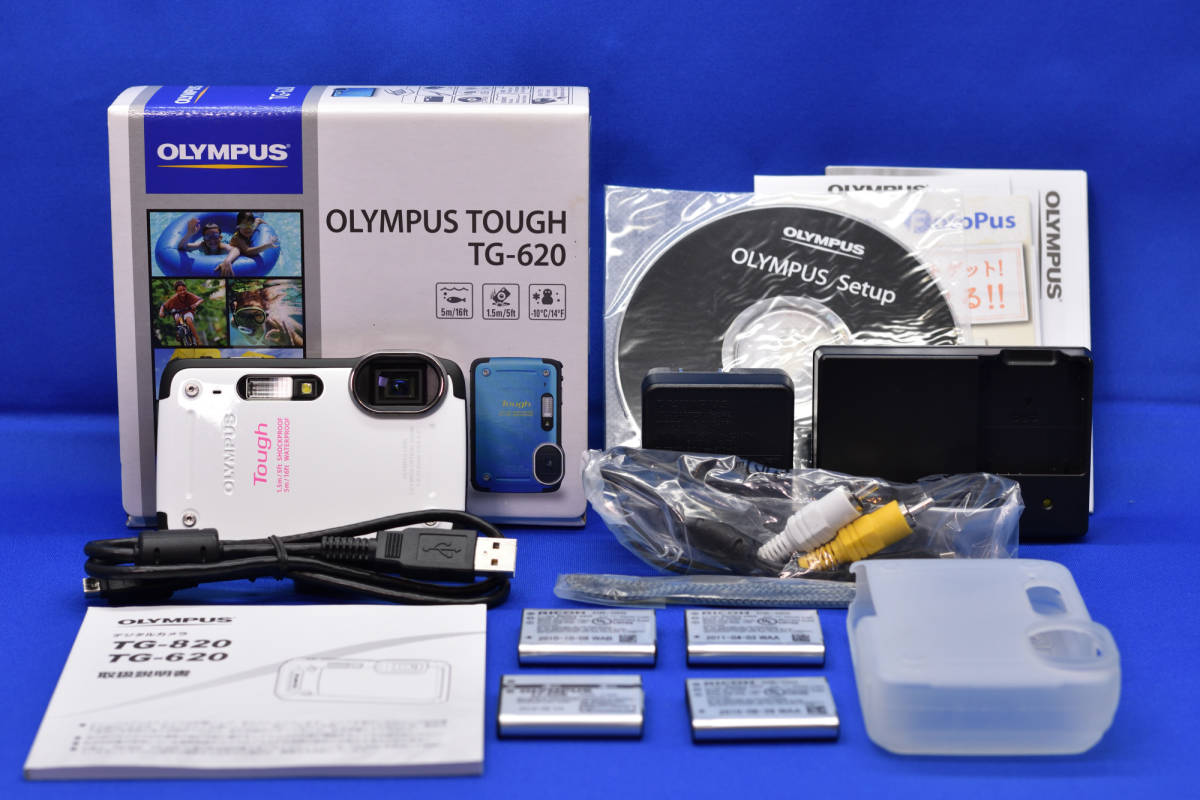 オリンパス(PLYMPUS) TOUGH TG-620 防水コンデジ 動作確認済み予備 