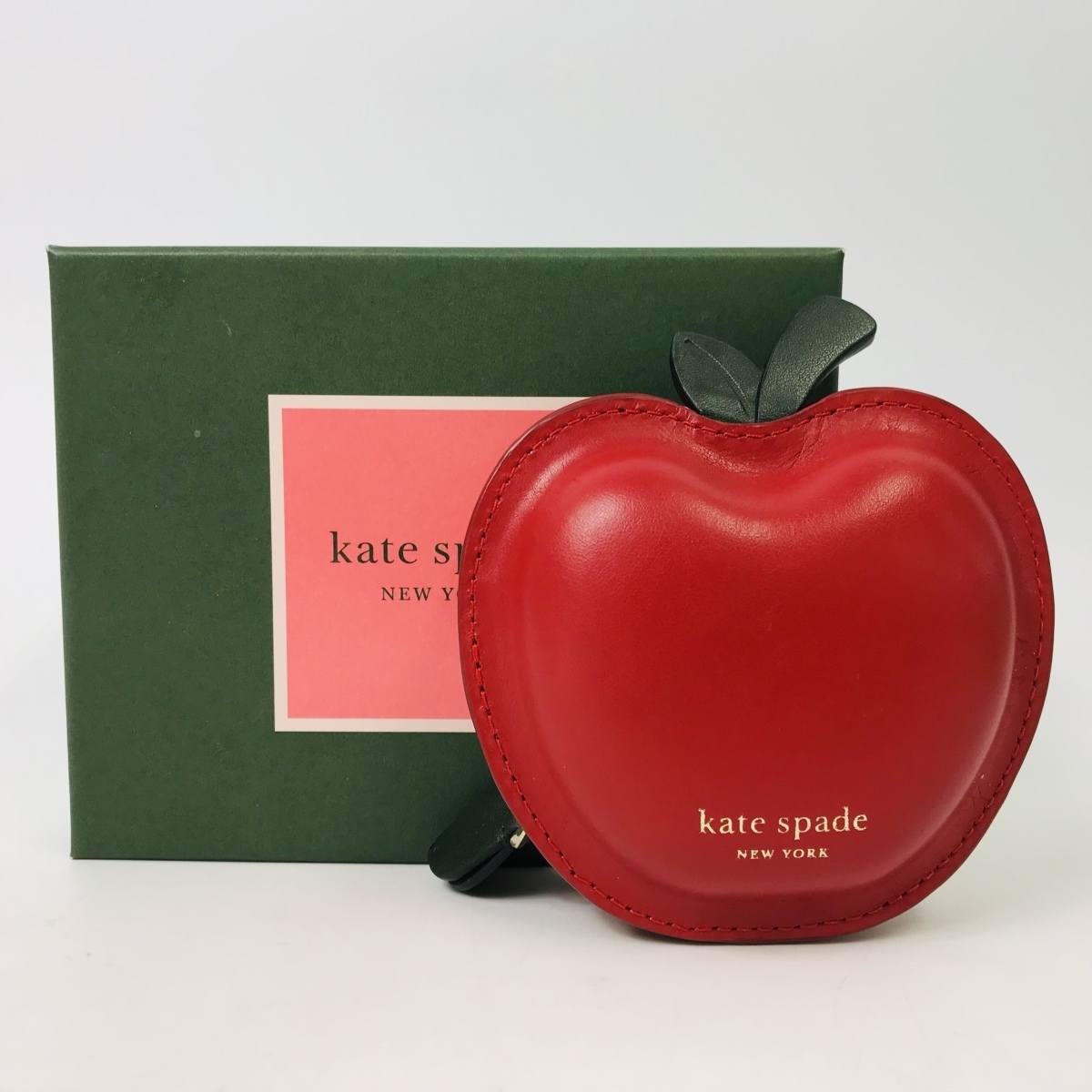 Kate spade ケイトスペード オン ア ロール アップル 3D コイン パース 