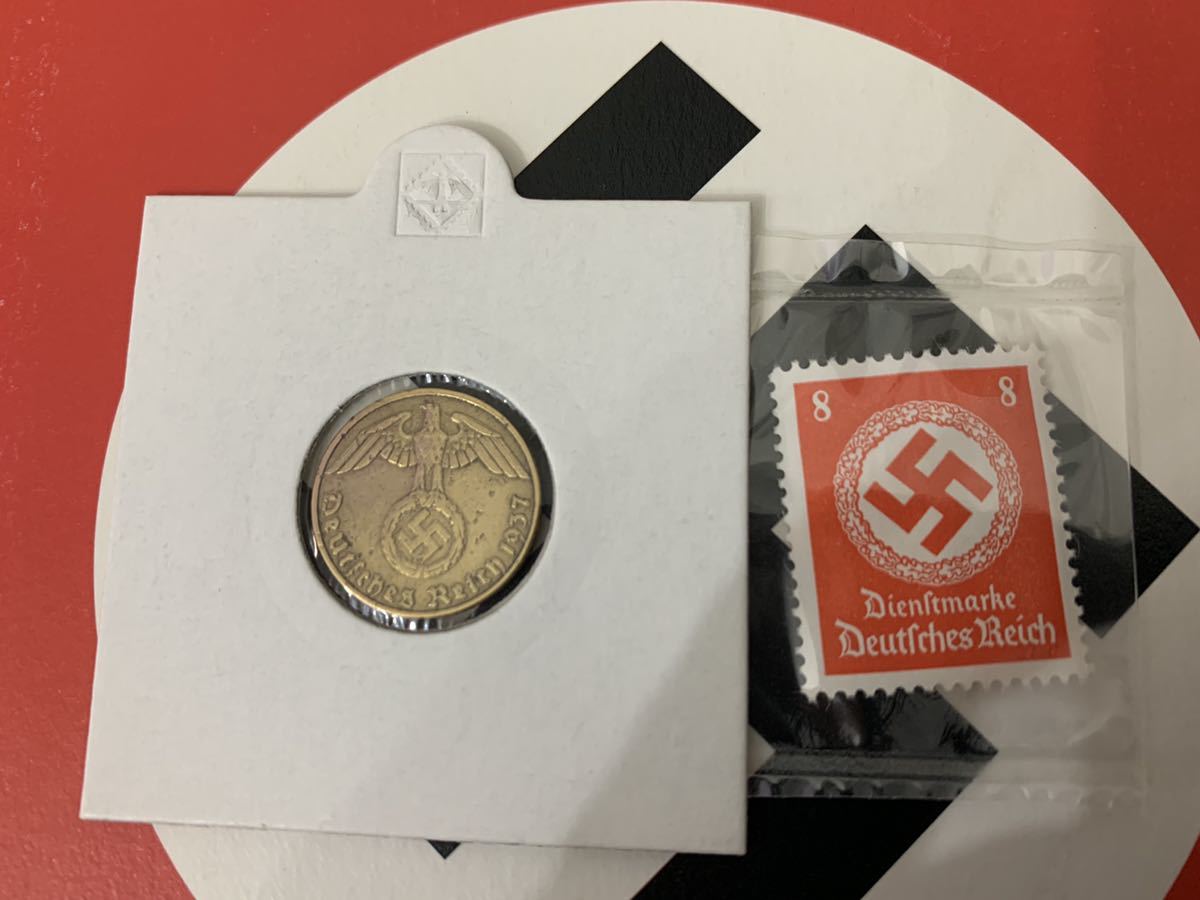 ドイツ第三帝国 1937年 ドイツ第三帝国銀貨 2ライヒスマルクハーケン