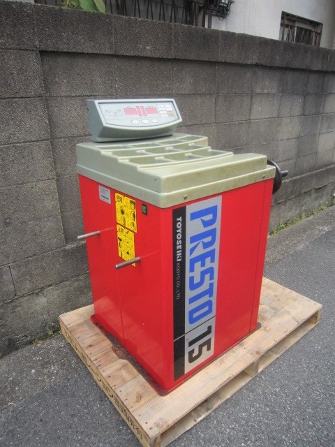 □一流メーカー□ホイールバランサー□PRESTO15□100V仕様□50/60兼用 