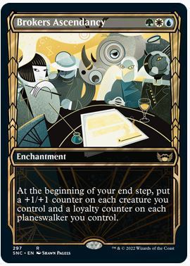FOIL▽箔押し仕様▽ショーケース▽多色▽MTG▽ニューカペナの街角