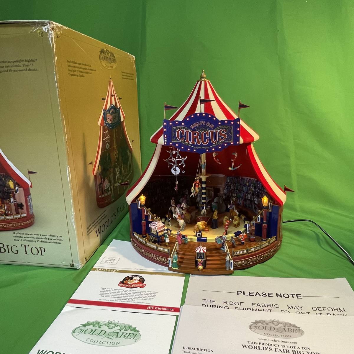 ☆希少☆ミスター クリスマス World's Fair Big Top ワールドフェア