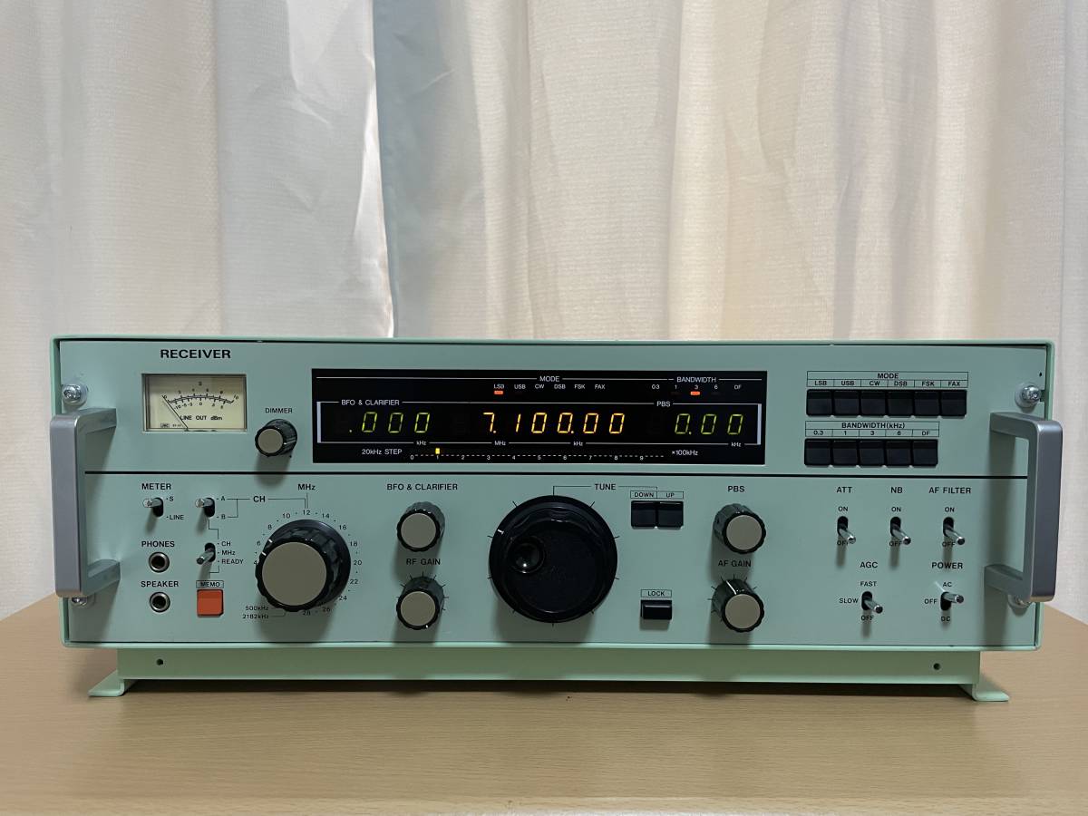JRC受信機 NRD-93D（改ICOM CIVをしゃべります）(受信機)｜売買された