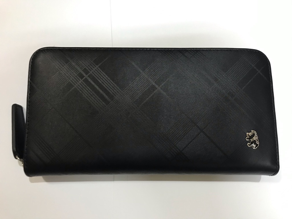 【新品・訳あり】【送料無料】アドミラル Admiral ラウンドファスナー 長財布 ADWI-08 ブラック 長財布 Admiral ラウンドファスナー 長財布「ソフト Admiral（アドミラル）牛革 鞄