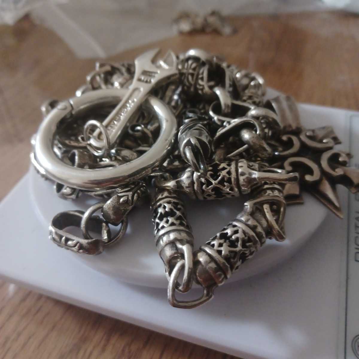 キーチェーン ジャンク品 シルバー 925 勝ち得 