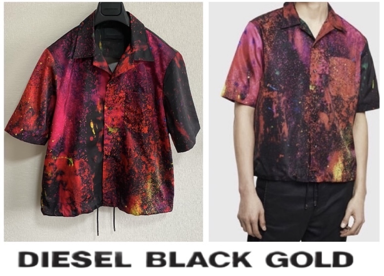 定価45,200円即完売DIESELBLACKGOLDディーゼルブラックゴールドS-MOOL 