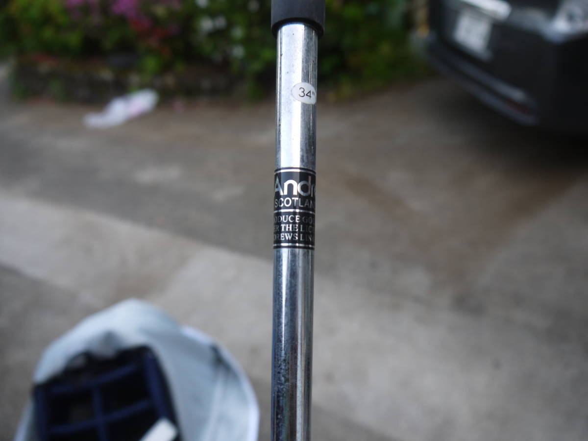 2A24 O】St.Andrews/セントアンドリュース☆メンズ左打ち用パター