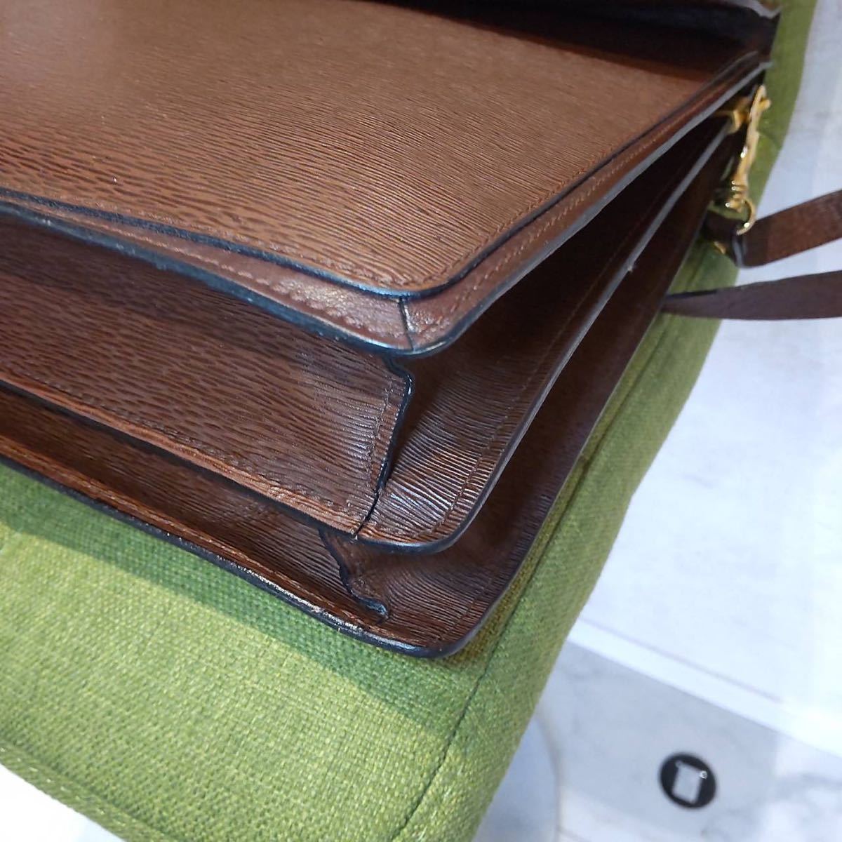 1円【未使用！】Bally バリー ビジネスバッグ ブリーフケース 本革