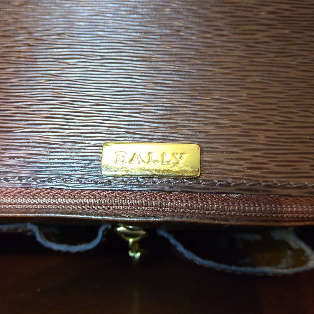 1円【未使用！】Bally バリー ビジネスバッグ ブリーフケース 本革