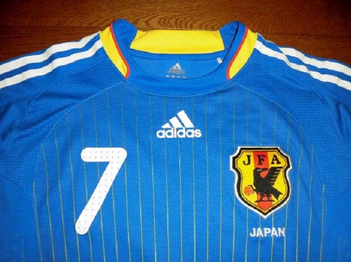 adidas FORMOTION アディダス 2008-2009H 日本代表 #7 遠藤保仁 ホーム