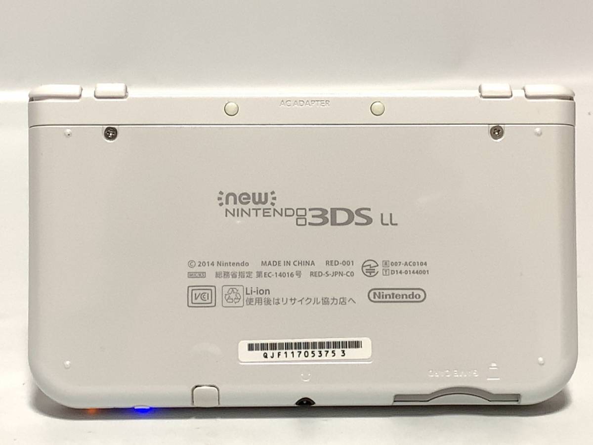 新品同様 完品 New ニンテンドー 3DS LL 白 パール ホワイト Nintendo  