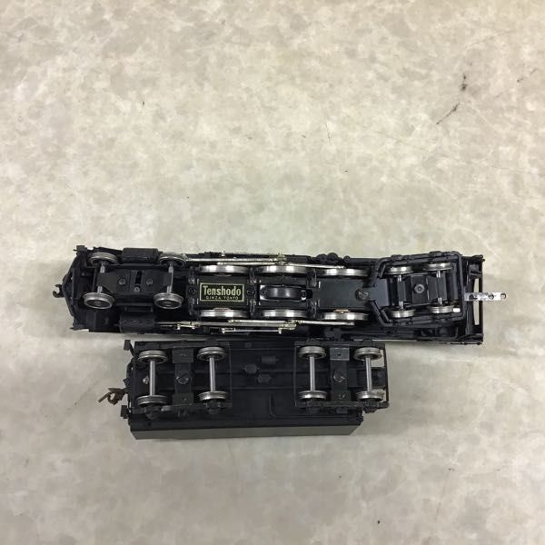 1円～ ジャンク 天賞堂 HOゲージ C62 2 蒸気機関車、炭水車｜おもちゃ 
