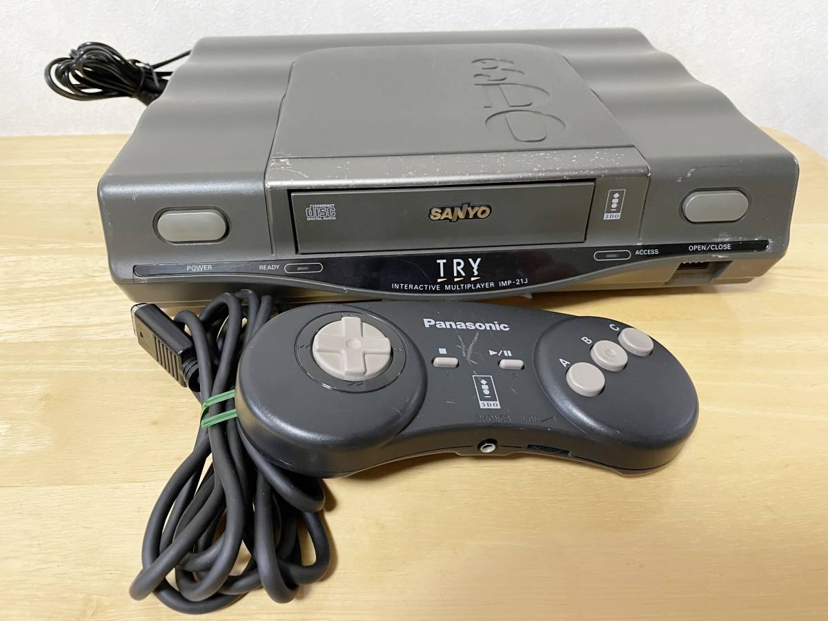 3DO Yahoo!オークション TRY IMP-21J SANYO - | コントローラー1個付 