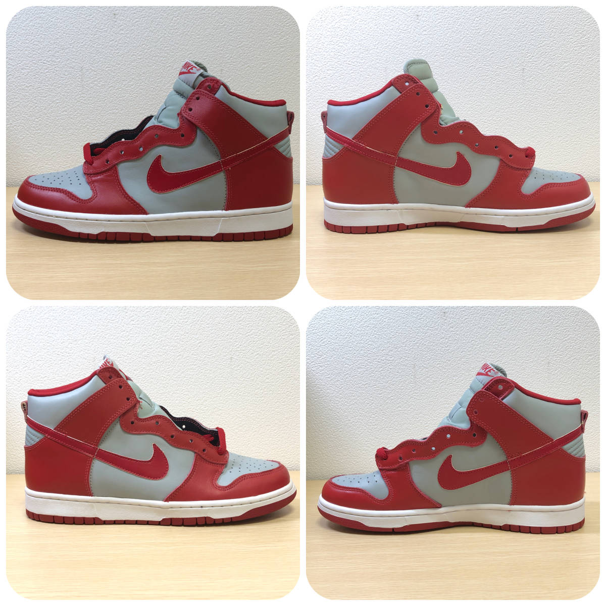 新品未使用 1999年製 NIKE DUNK HIGH LE 630335 061 SILVER / VARSITY 
