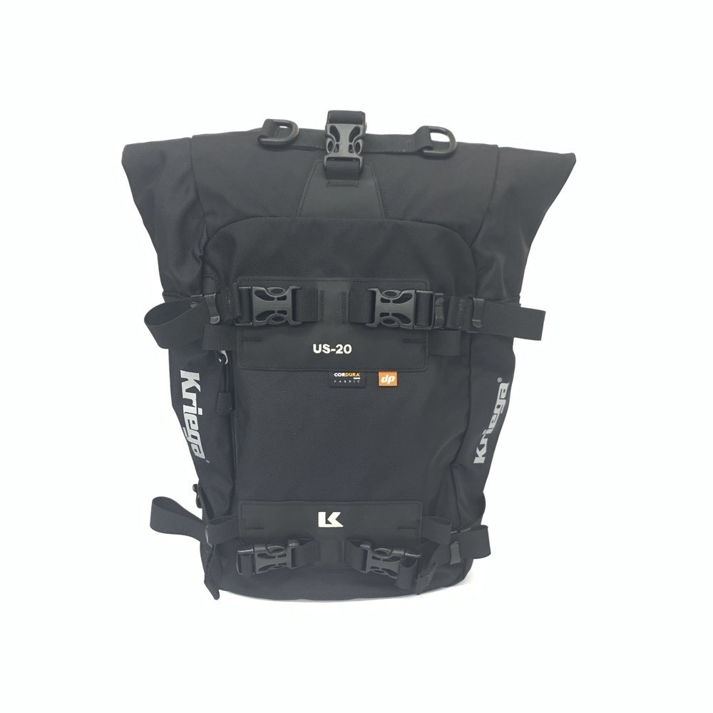 ◆Kriega クリーガ ドライパック US20◆ black /黒/ブラック/モーターサイクル/バイク/自転車用/コーデュラナイロン/メンズ/鞄