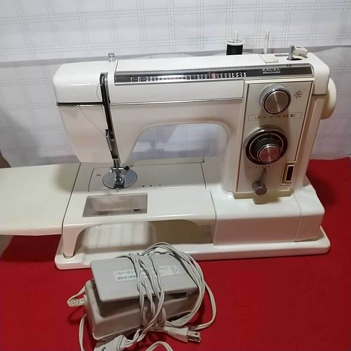 ジャノメ 0 ミシン JANOME EXCEL 電子エクセル⁄EXCEL electronic⁄MODEL 