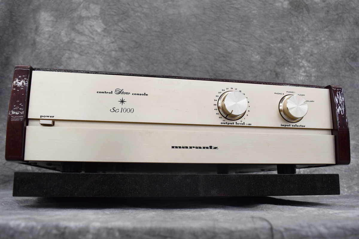 マランツ プリアンプ Marantz SC-1000 - MARANTZ SC1000 動作品 高価