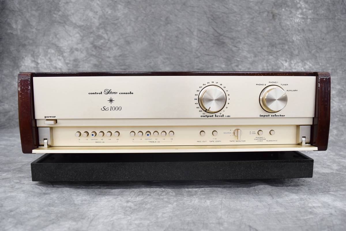 マランツ プリアンプ Marantz SC-1000 - MARANTZ SC1000 動作品 高価