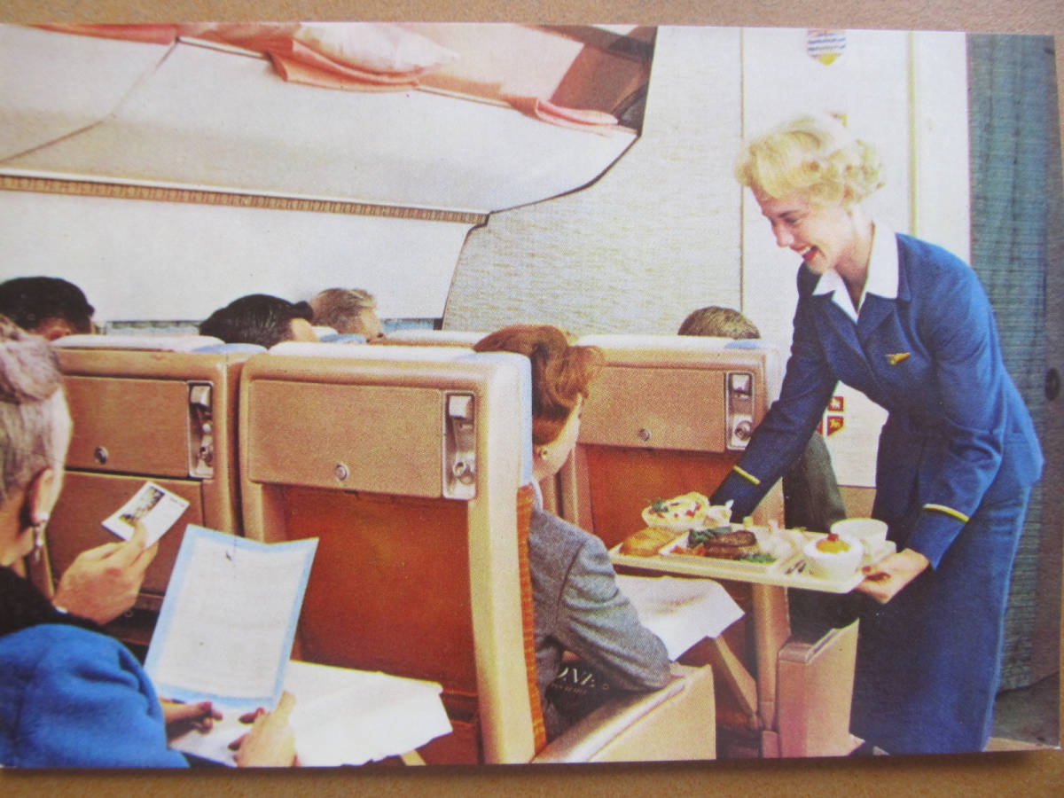  カナディアン パシフィック航空 DC-8 MEAL TIME 絵葉書(航空機)｜売買されたオークション情報、yahooの商品情報をアーカイブ公開 - オークファン 航空機